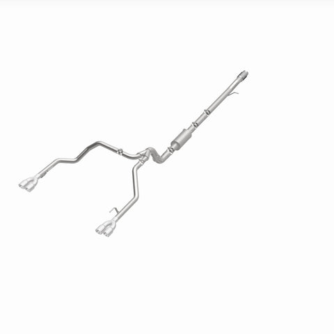 MagnaFlow 2019 Chevrolet Silverado 1500 Quad Exit Polished Stainless Cat-Back Exhaust - 19489