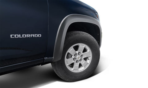 Bushwacker 15-19 Chevrolet Colorado (Excl. ZR2) OE Style Fender Flares 4pc - Black - 40985-02
