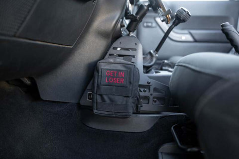 DV8 07-18 Jeep Wrangler JK Center Console Molle Panels & Device Bridge - CCJK-01