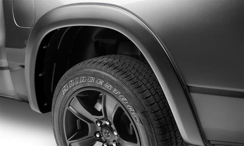 Bushwacker 20-22 Ram 1500 (Excl. Rebel/TRX) 76.3/67.4in Bed OE Style Flares 4pc - Grnite Crystal Met - 50928-65