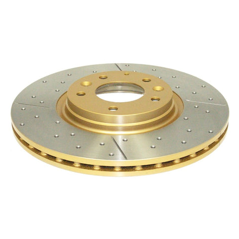 DBA 06-07 Mazda Mazdaspeed 6 Front Drilled & Slotted Street Series Rotor - 2960X