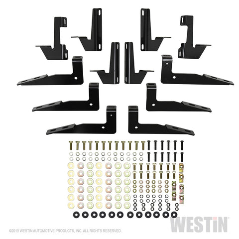 Westin 18-22 Jeep Wrangler JLU 4dr R5 Nerf Step Bars - Tex. Blk - 28-51315