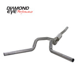 Diamond Eye KIT 4in CB MFLR RPLCMENT PIPE DUAL SS: 2006-2007.5 CHEVY/GMC 6.6L 2500/3500 - K4124S-RP