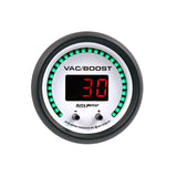 Autometer 52.4mm White Switchable 0-1600 PSI / 0-110 BAR Vacuum/Boost Phantom Elite Digital Gauge - 6758-PH