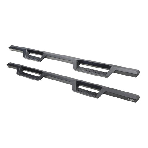 Westin 2019 Chevrolet Silverado / GMC Sierra 1500 Crew Cab Drop Nerf Step Bars - Textured Black - 56-14135