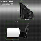 xTune Ford F150 07-14 Power Heated Amber LED Signal OE Mirror Left MIR-03349EH-P-L - 9935336