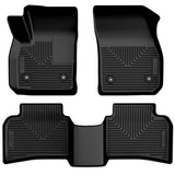 Husky Liners 19-23 Cadillac XT4 Weatherbeater Black Front & 2nd Seat Floor Liners - 99271