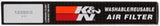 K&N Replacement Air Filter 12 -13 VW Golf VII 1.2L/1.4L / 12-13 Polo GT 1.4L / 13 Audi A3 1.4L - 33-3004