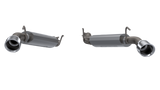 QTP 14-15 Chevrolet Camaro SS 6.2L 304SS AR3 Axle Back Exhaust w/4.5in Tips - 600114