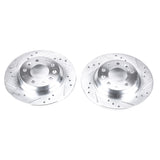 Power Stop 06-12 Ford Fusion Rear Evolution Drilled & Slotted Rotors - Pair - JBR999XPR