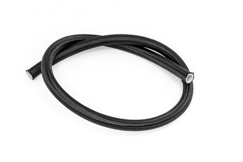 DeatschWerks 8AN Black Nylon Braided PTFE Hose 3 Feet - 6-02-0865-3