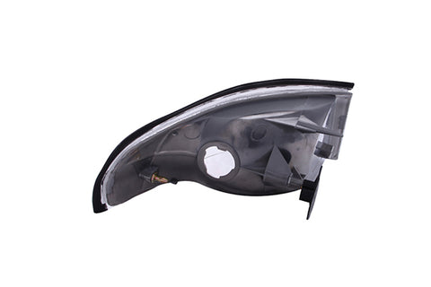 ANZO Corner Lights 1994-1998 Ford Mustang Euro Corner Lights Chrome w/ Amber Reflector - 521016