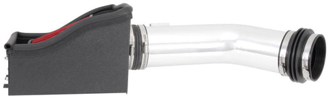 Spectre 11-14 Ford F150 SVT Raptor V8-6.2L F/I Air Intake Kit - Polished w/Red Filter - 9977