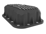aFe POWER Pro Series Engine Oil Pan Black w/ Machined Fins Jeep Wrangler (JK) 12-18 V6-3.6L - 46-71450B