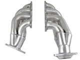 aFe Power Twisted Steel Headers 409 Stainless Steel 02-13 GM Silverado/Sierra 1500 V8 GMT800/GMT900 - 48-44001