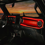 ORACLE Lighting Jeep Wrangler JL / Gladiator JT ColorSHIFT Fiber Optic LED Interior Kit - 4236-333