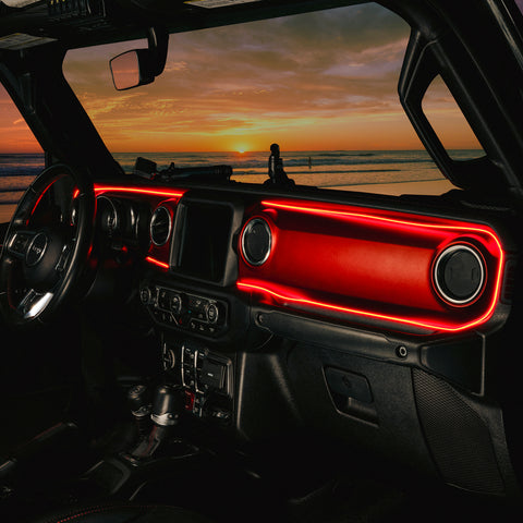 ORACLE Lighting Jeep Wrangler JL / Gladiator JT ColorSHIFT Fiber Optic LED Interior Kit - 4236-333