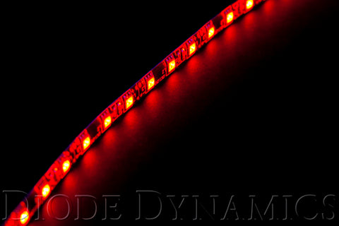 Diode Dynamics LED Strip Lights - Red 50cm Strip SMD30 WP - DD2198