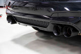 Dinan 20-25 BMW X3 M/X4 M (F97/F98) Free Flow Axleback Exhaust System - Polished Tips - D660-0086