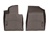 WeatherTech 2017+ Kia Cadenza Front FloorLiners - Cocoa - 4711141
