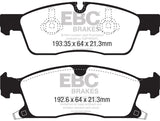 EBC 2016+ Jeep Grand Cherokee 3.6L Yellowstuff Front Brake Pads - DP42398R
