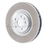 SHW 20-21 Porsche Macan GTS 2.9L Right Front Smooth Monobloc Brake Rotor (95B615302AA) - PFR39528
