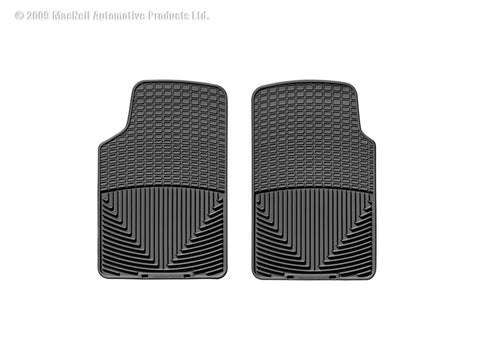 WeatherTech 98 Chevrolet Tracker Front Rubber Mats - Black - W3
