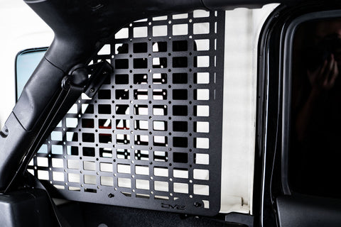 DV8 Offroad 2018+ Jeep Wrangler Rear Window Molle Panels - MPJL-01