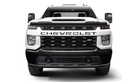 AVS 20-22 Chevrolet Silverado 2500 HD Bugflector Medium Profile Hood Shield - Smoke - 23711
