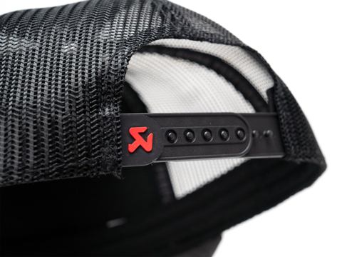 Akrapovic Logo Trucker Cap - Ash Grey / Black Mesh - 802282