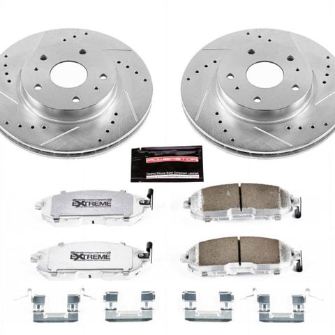 Power Stop 07-13 Suzuki SX4 Front Z26 Street Warrior Brake Kit - K5887-26