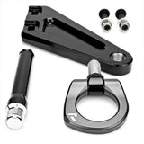 Raceseng 2015+ Ford Mustang GT/GT350/GT350R/V6 Tug Tow Hook (Front) - Gray - 06301G-1526101-0632