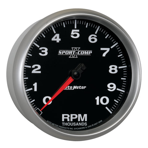 Autometer Sport-Comp II 5 inch 0-10000 RPM In Dash Tachometer - 3698