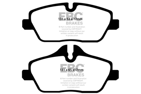 EBC 14+ Mini Hardtop 1.5 Turbo Cooper Yellowstuff Front Brake Pads - DP42056R