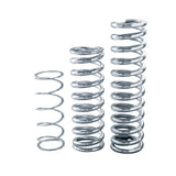 QA1 1-7/8in ID Spring - 10in Length x 95lbs/in - Chrome Plated - 10SM095