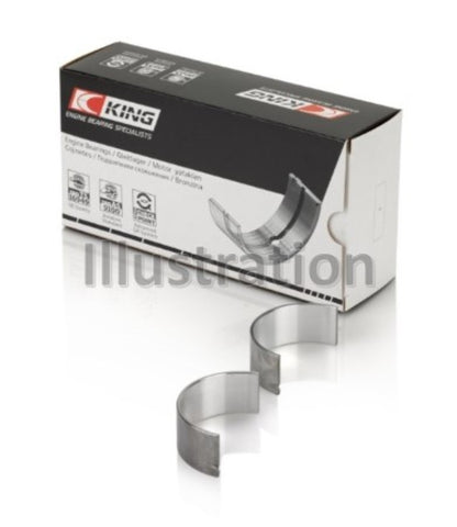 King 03-15 Dodge Cummins Diesel 5.9L L6 (Size STD) Cracked Rod Bearing (Must Order 6 for Set) - CR1305SI