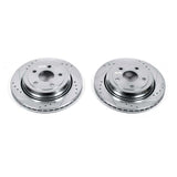 Power Stop 11-19 Dodge Durango Rear Evolution Drilled & Slotted Rotors - Pair - AR83077XPR