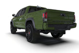 Rally Armor 16-23 Toyota Tacoma Gen 3 Black Mud Flap w/Metallic Black Logo - MF94-BLK-MBK