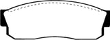 EBC 83-86 Nissan Pulsar 1.5 Turbo Greenstuff Front Brake Pads - DP2452