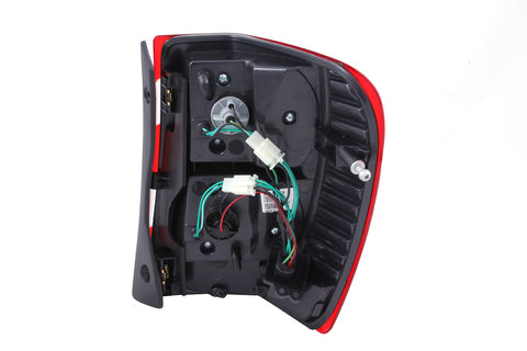 ANZO 1999-2004 Jeep Grand Cherokee LED Taillights Red/Clear - 311150