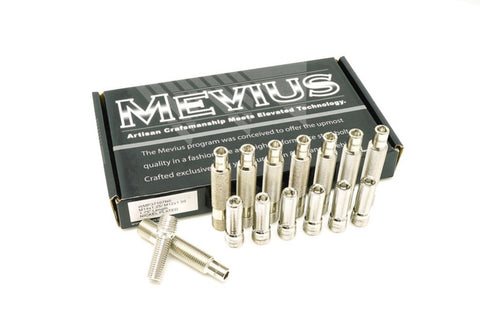 Wheel Mate Stud Conversion M14 x P1.50-M12 x P1.50 / 1.75in L - Nickel Finish (QTY 20) - WMP37105N0
