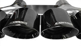 Corsa 2014-2020 Chevrolet Corvette 6.2L V8 Quad 45in Polished Black Pro-Series Tip Kit - 14062BLK