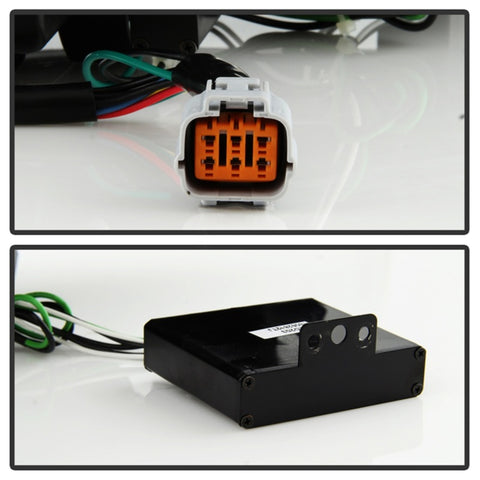 Spyder Mazda CX-5 13-15 Projector Headlights - DRL LED - Black PRO-YD-MCX513-DRL-BK - 5083319