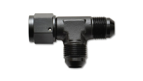 Vibrant -3AN Tee Fitting with Female -3AN Swivel - 10740
