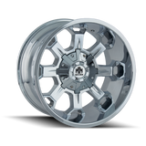 Mayhem 8105 Combat 17x9 / 5x127 BP / -12mm Offset / 87mm Hub Chrome Wheel - 8105-7952C