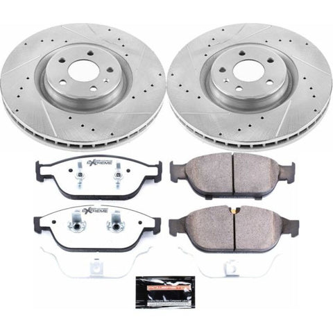 Power Stop 12-16 Audi A6 Quattro Front Z26 Street Warrior Brake Kit - K6129-26