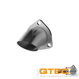 QTP 2.5in Bolt-On QTEC Adjustable Turn Down - 11250