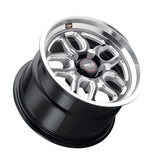 Weld S152 15X10 Laguna Drag 5X115 ET22 BS6.4 Gloss Black MIL Dia 78.1 - S152B0071P22