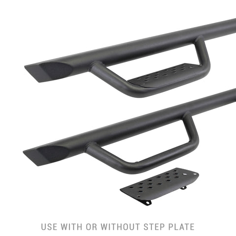 Go Rhino Universal Dominator Extreme D6 Side Steps (Side Bars Only)  87 in. Long - D20087T