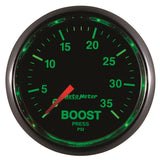 AutoMeter GS 2 1/16 inch 35PSI Mechanical Boost Gauge - 3804
